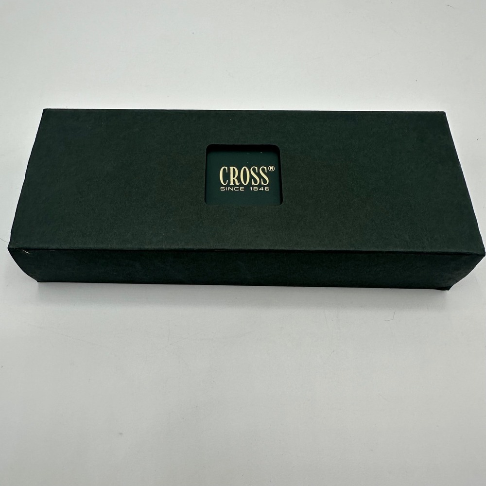 Cross Century Chrome Pen 3542 Shells Etched Shell Emblem Case Sleeve Pouch
